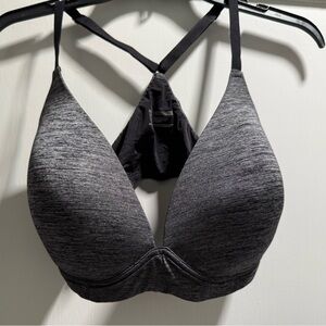 Adore Me Charcoal Sports Bra